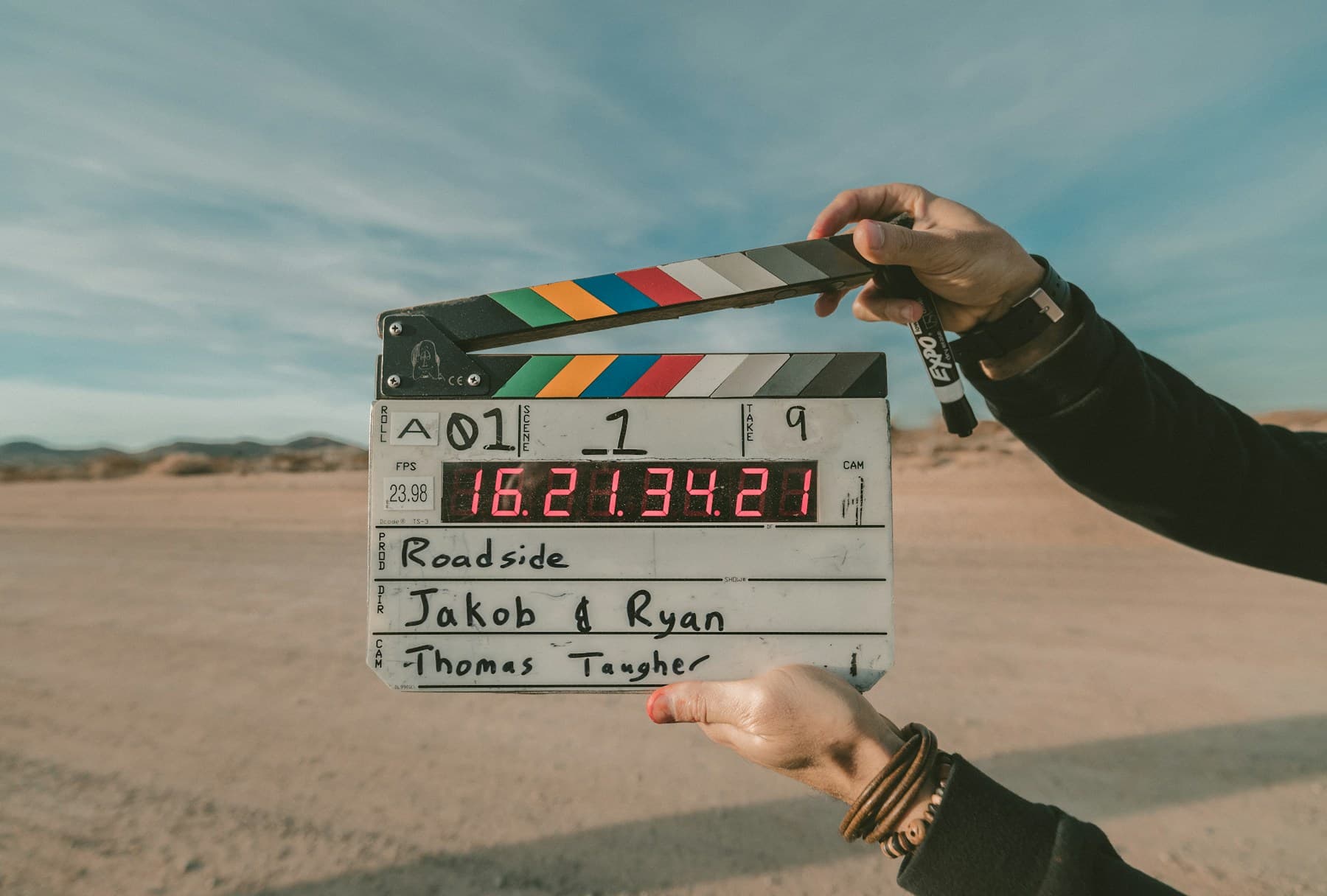 Cinematic production frame